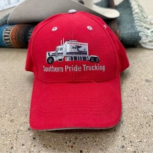 VTG Red Southern Pride Trucking Cap